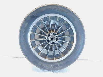 Harley Davidson Dyna Softail & Sportster 883 & 1200 Cast Rear Wheel Rim w/ Tire - Image 1 of 4