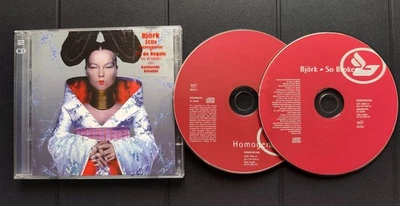 Björk - Homogenic 2CD - Spain Spanish Double CD album - unique So Broken disc Foto 1 de 4