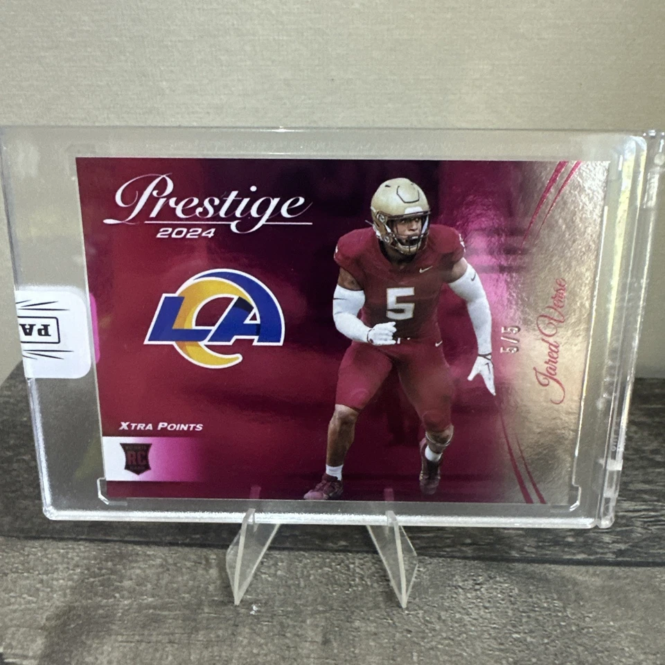 5/5 SP Rookies Jared Verse #394 (RC) COLOR AND NUMBER MATCH 2023 No Card Like It - Image 1 of 4