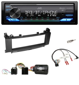 JVC Bluetooth DAB USB Lenkrad Autoradio für Mercedes A-Klasse B-Klasse 2005-2011 - Bild 1 von 10