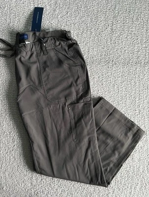 Pantalones Médicos Koi Zafiro Para Mujer XL Petite XLP Gris Acero Alicia Enfermería Médica Foto 1 de 4