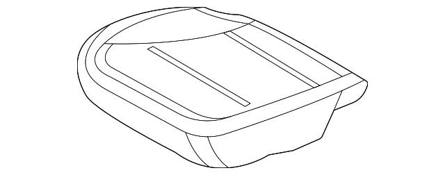 Funda Cojín Original Nissan Versa 2022-2023 87320-5EE1B Foto 1 de 2