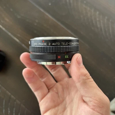 Teleconvertidor MC CPC FASE 2 automático 2X para Minolta MD con estuche original Japón Foto 1 de 4