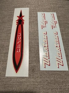 Vintage Western Flyer Fahrrad Aufkleber Set - Bild 1 von 5