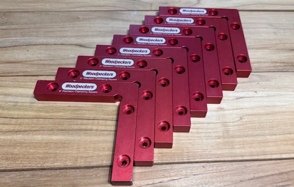 Woodpeckers Precision Sqaures  6”, Set of 8 - Image 1 of 1