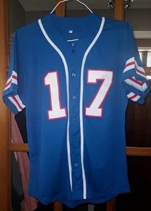 NWOT Josh Allen Buffalo Bills Baseball Jersey Unisex Size Large Lightweight! - Picture 1 of 3