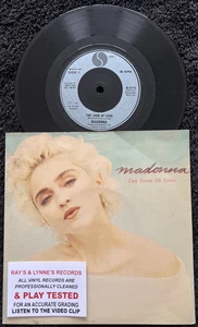 Madonna – The Look Of Love 7'' Vinyl 1987 CLEANED/PLAY TESTED EX/VG+ VIDEO CLIP - Picture 1 of 8