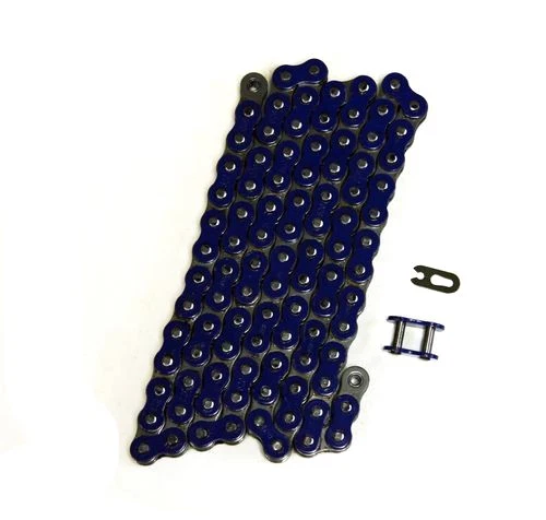 Blue 520x96 Non-Sealed Drive Chain for Kawasaki KLR250 fits 1978-1984 Models - Image 1 of 1