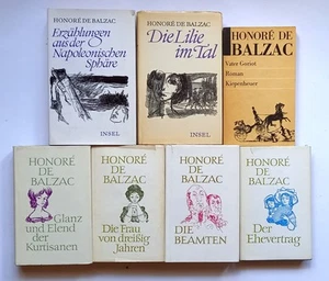 Honore De  Balzac | 7 Bücher | guter zustand - Bild 1 von 1