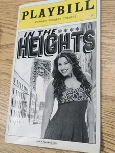 In the Heights Playbill November 2010 Broadway Jordin Sparks - Picture 1 of 5