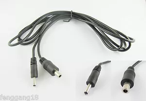 DC Power Jack 3.5x1.35mm Male To Female Camera Extension Connector Cord Cable 2m - Picture 1 of 2