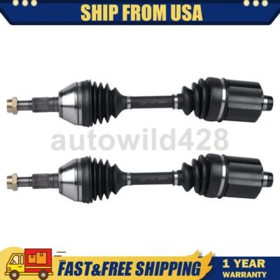 Conjunto de 2 ejes delanteros CV para Chevrolet Malibu 2000 2001 2002 2003 2016 2017 Foto 1 de 4