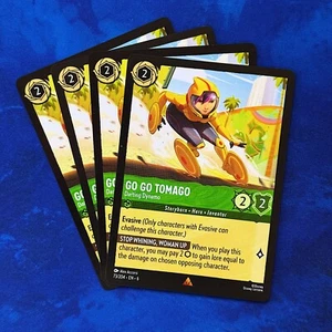Go Go Tomago Darting Dynamo JUEGO Lorcana El Mar Azurita Set 6 73 Disney - Imagen 1 de 3