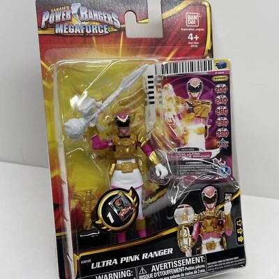 Mighty Morphin Power Rangers Megaforce ULTRA PINK RANGER Bandai 2013 - TOTALMENTE NUEVO Foto 1 de 4