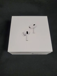 Apple AirPods Pro 2nd gen H2 Chip w/ USB-C MagSafe Case MTJV3LL/A NEW Sealed - Picture 1 of 8