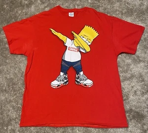 Camiseta Bart Simpson "Savage" RARA Para Hombre Talla: XL - Imagen 1 de 3