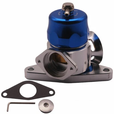 Válvula de soplado de doble puerto azul BOV para Subaru WRX STI 01-07 FORESTER GT XT 06-07 Foto 1 de 4