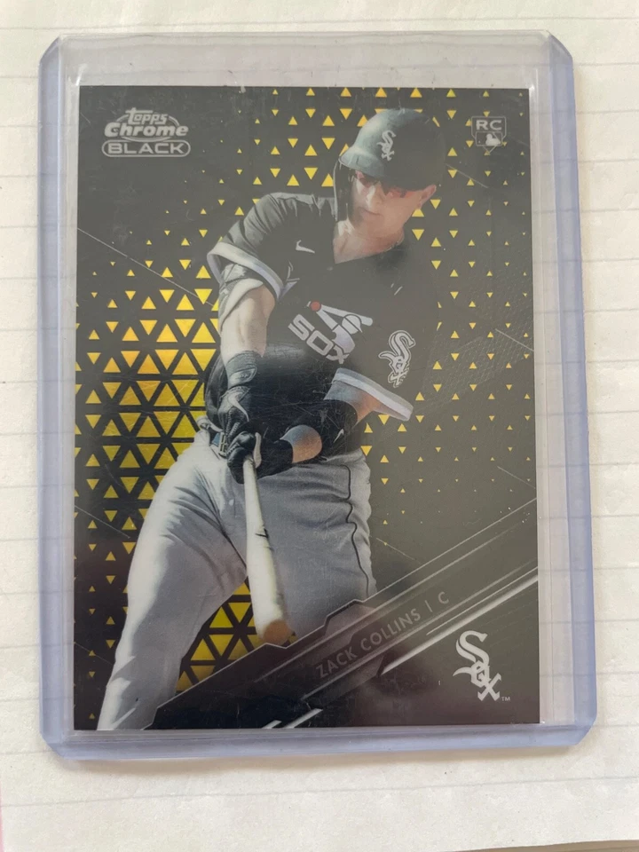 ZACK COLLINS 2020 Topps Chrome Black- GOLD Rookie Card RC #73 (#40/50)🔥📈 - Image 1 of 2
