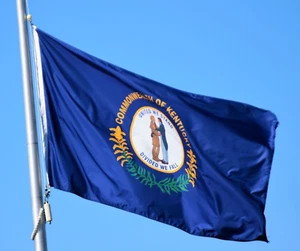 KENTUCKY STAATSFLAGGE Neu Top Qualität 2x3 Fuß Größe Fade Resist Flagge US-Verkäufer - Bild 1 von 3