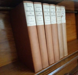 1906 THE AENEID by VIRGIL & FAUST A TRAGEDY BY GOETHE LIMITED EDITION 6 vol Set - Picture 1 of 12