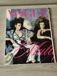 2000 SEPTEMBER VOGUE ITALIA MAGAZINE - NATASA LIVAK & RAQUEL ZIMMERMANN - Imagen 1 de 5