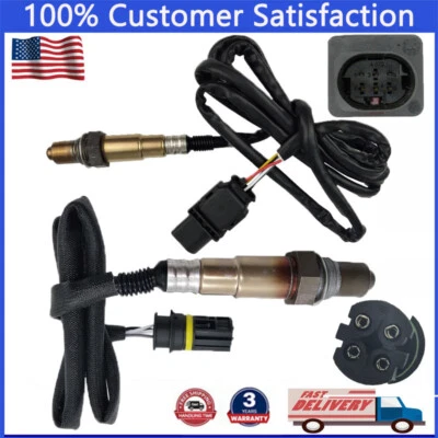Sensor de oxigênio 2 peças upstream + downstream para BMW 325I 325XI 328I 328XI X3 X5 3.0L - Imagem 1 de 4