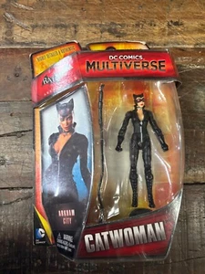 CATWOMAN BATMAN ACTIONFIGUR DC ARKHAM CITY 4" MATTEL 2015 NEU DMGD PKGNG - Bild 1 von 3