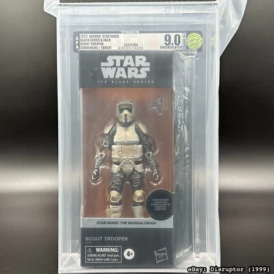 Star Wars Black Series 2022 "Scout Trooper (Carbonizado/Objetivo)" AFA UA9.0A Foto 1 de 3