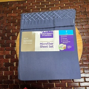Set lenzuola gemelle di lusso in microfibra Better Homes & Gardens antirughe - Foto 1 di 8