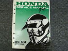 1986 1987 1988 1989 1990 Honda CR250R Dirt Bike Motorcycle Service Repair Manual