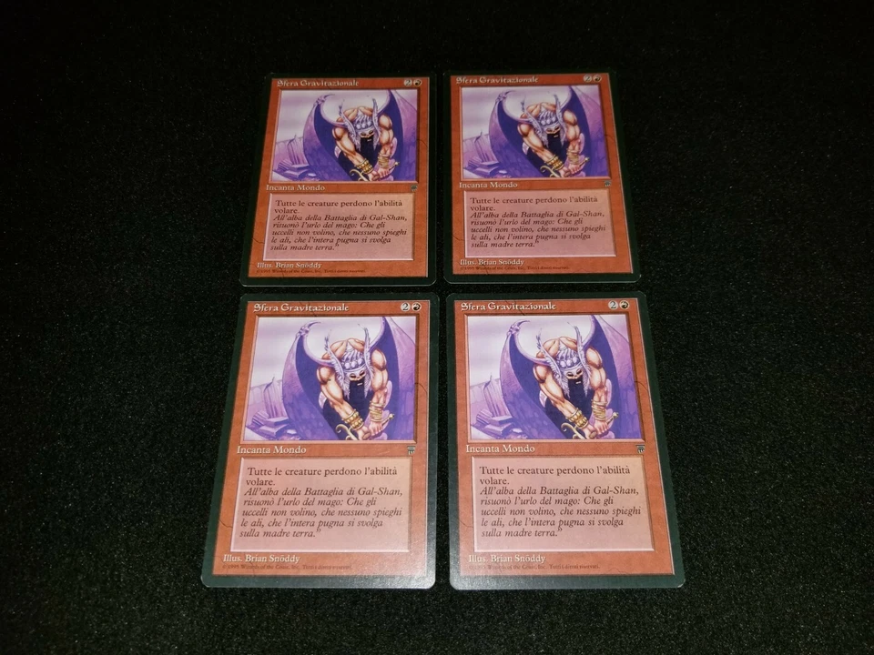 MTG 1x Legends red rare MP Italian FBB Gravity Sphere - Reserved List - Image 1 of 2