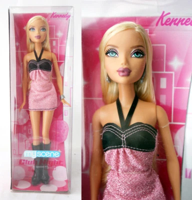 RARO 2008 MY SCENE KENNEDY CLUB NIGHT DOLL BARBIE MATTEL ¡NUEVO SELLADO! Foto 1 de 4