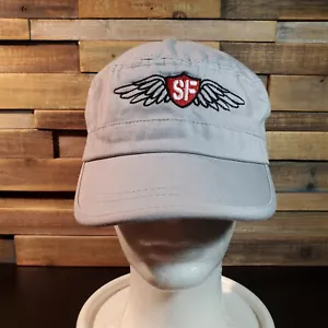 Senior Frogs Hat Mens Brown Military Vallarta Mexico Wings Army Souvenir Cap - Picture 1 of 13