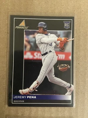 JEREMY PENA (RC) - 2022 Panini Chronicles Pinnacle Rookie #15 - Houston Astros - Image 1 of 2
