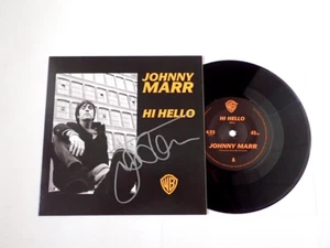 JOHNNY MARR - HI HELLO - SELTEN SIGNIERT & NUMMERIERT - 7" VINYL - NVS006 - Bild 1 von 5