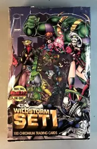 1994 WILDSTORM SET-1 100-CHROMIUM TRADING CARDS FACTORY-SEALED BOX /SHIPS FREE* - Picture 1 of 6