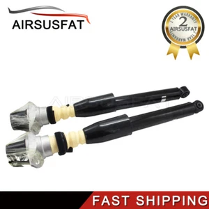Pair Rear Air Suspension Shock Absorber For Audi A6 C7 4G0616031AD 4G0616031T - Picture 1 of 12