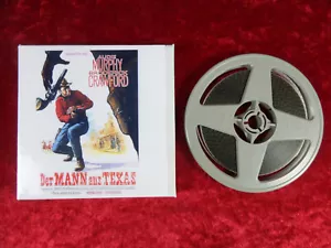 Super 8 Film: "Der Mann aus Texas" Ca. 45 Meter, s/w Ton. Zustand gut. - Bild 1 von 11