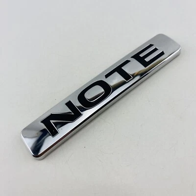 14 15 16 Nissan Versa Nota Emblema Logotipo Letras Emblema Porta Tronco Traseira OEM G1 - Imagem 1 de 4