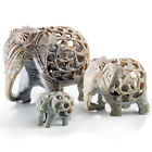 Hand Carved Soapstone Elephant Ornament