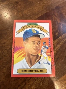 1990 Donruss Ken Griffey Jr. DIAMOND KINGS Fehlerkarte - Super Top Zustand - Bild 1 von 6