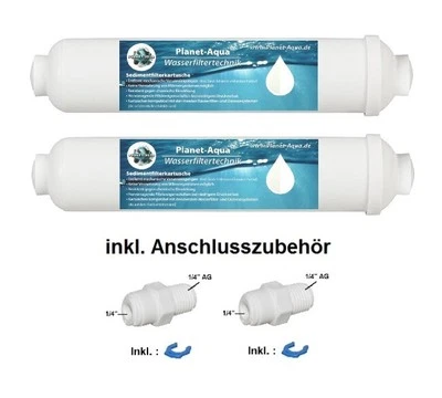 Sediment Filter für Osmoseanlage Wasserfilter Umkehr Osmose Kühlschrank Patrone - Bild 1 von 3
