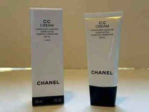 CHANEL CC CREAM 50-BEIGE SUPER ACTIVE CORRECTION SUNSCREEN SPECTRUM SPF 50 NEW - Picture 1 of 4