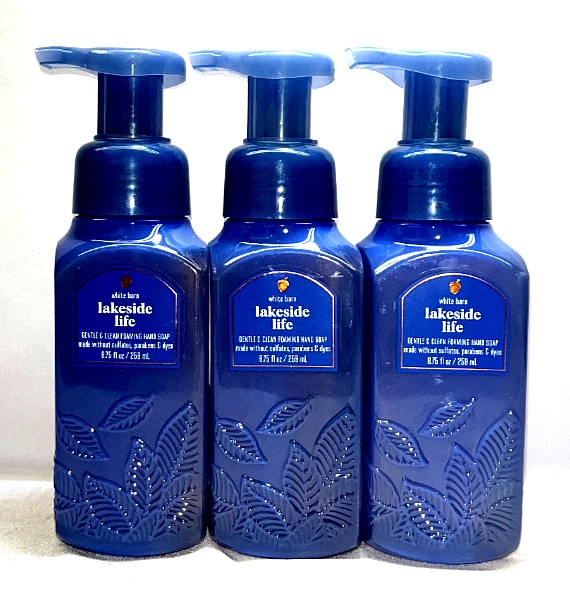 3 Lakeside Life Bath & Body Works Gentle Foaming Hand Soap 8.75 oz - Image 1 of 1