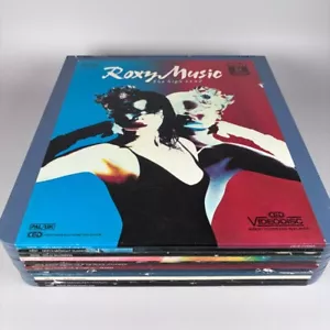 VINTAGE MUSIC VIDEODISCS X11 ROXY DEXYS DOLLY SOFT CELL DURAN PAUL SIMON OLIVIA - Picture 1 of 24