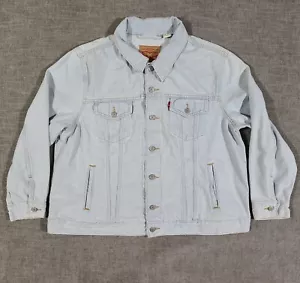 Levi Strauss Iconic Light Wash Jacket Denim Women, 2X (18-20) Great condition - Picture 1 of 10