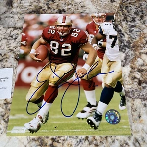 Eric Johnson Autographed San Francisco 49ers 8X10 Signed Photo Auto - Picture 1 of 3