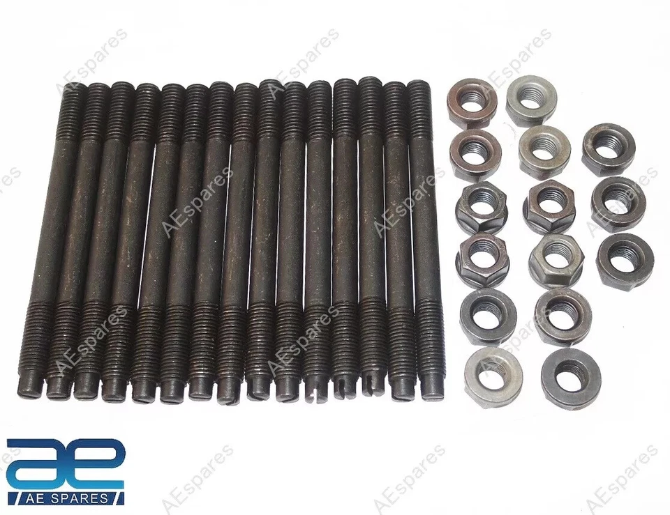 JUEGO DE TACOS Y TUERCAS CULATA 134 L PARA WILLYS JEEP MB CJ2A CJ3A M38 1941-63 Foto 1 de 4