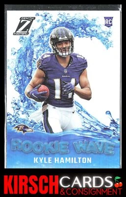 Kyle Hamilton 2022 Zenith #RW-KH Rookie Wave Baltimore Ravens - Image 1 of 2