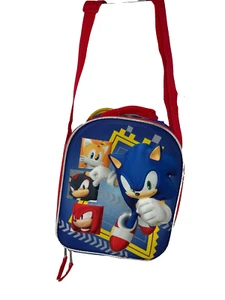 Bolsa/caja de almuerzo Sonic the Hedgehog - sombra de cola, sonido y nudillos - Imagen 1 de 3